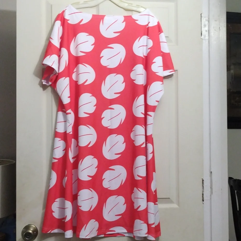 Rainbow Rules Disney Lilo & stitch inspired lilo's dress poly blend size 5xl - Picture 6 of 6